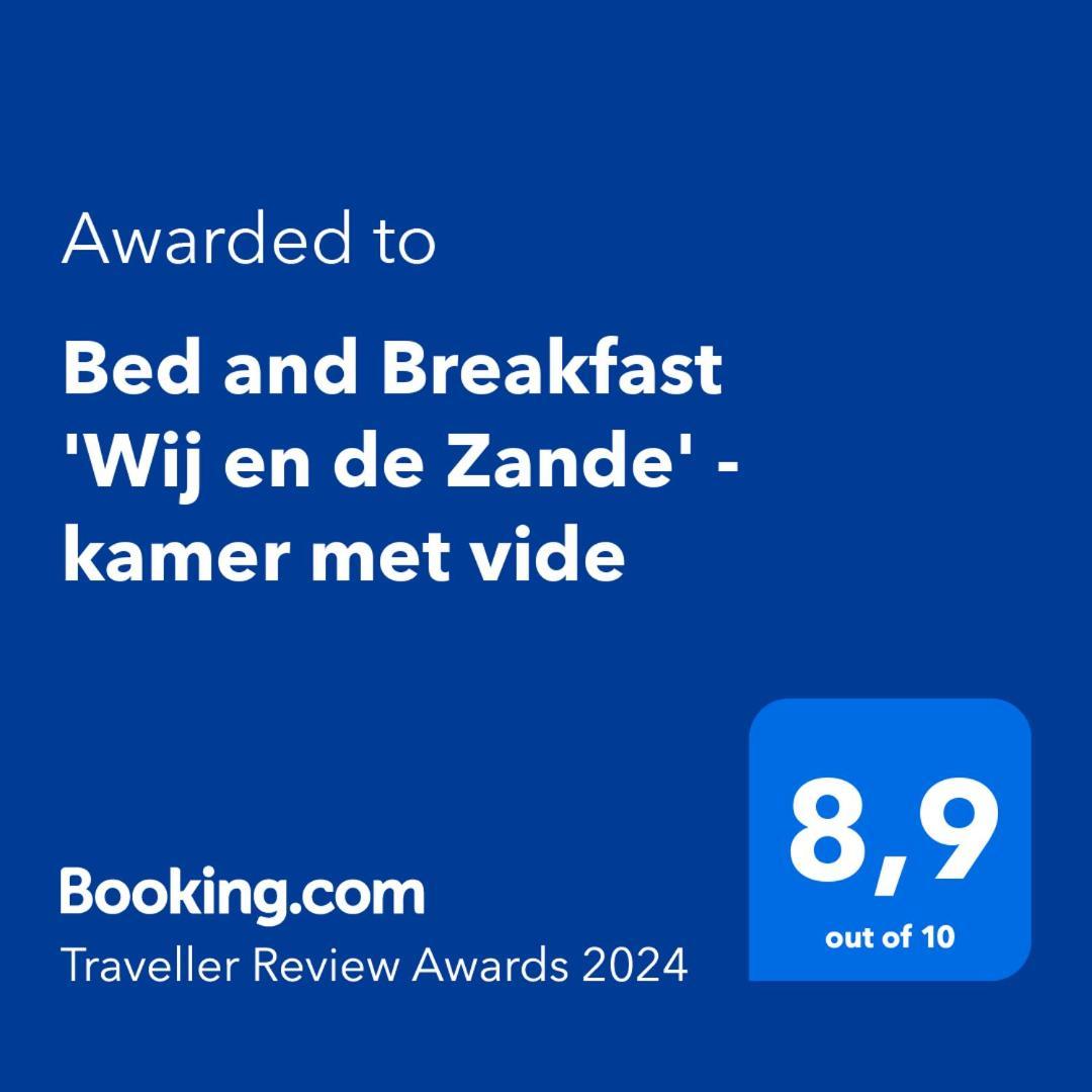 Bed And Breakfast 'Wij En De Zande' - Kamer Met Vide Kamperveen Ngoại thất bức ảnh